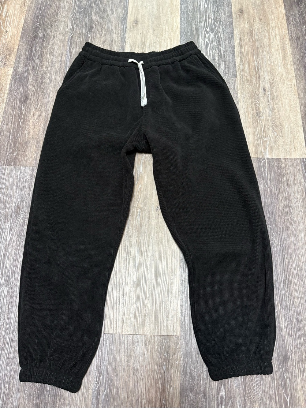 Women’s Black Fleece Jogger Pants - Comfortable Everyday Bottoms